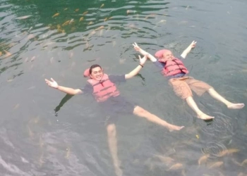 Berenang Ditemani Nila di Situ Cipanten Majalengka