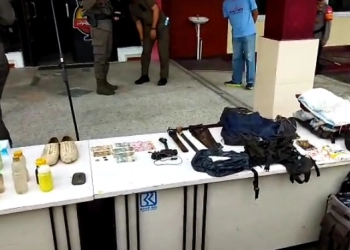 Ditemukan Bom dan Barang Bukti Lainnya dari Terduga Teroris Ahmad Gazali