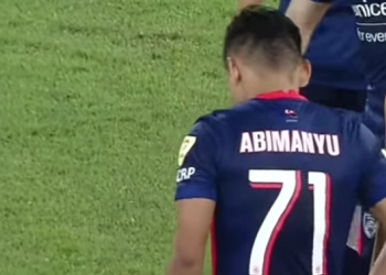Persija Dapatkan Abimanyu dari Klub Bola Malaysia Johor Darul Ta'zim 