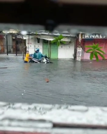 Sebanyak 47 RT di Jakarta Terendam