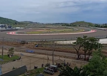 Ada Lima Pebalap Jatuh di Tes MotoGP Mandalika Hari Ini