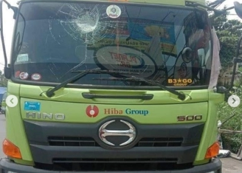 Remaja Lempar Batu ke Truk di Kota Bogor Demi Viral