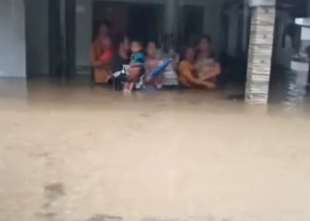 Sebagian Daerah di Kabupaten Pandeglang Terendam Banjir