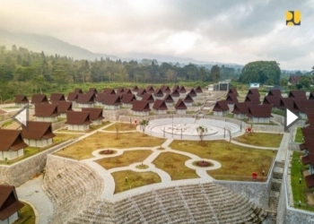 Rest Area Gunung Mas Puncak Bogor Telah Rampung, Siap Ditempati 516 PKL