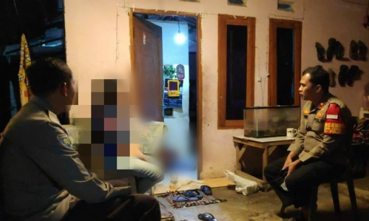 Kapolsek Neglasari  Sambangi Ketua Geng Motor Berikan Imbauan dan Peringatan