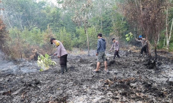 Mendatangi Titik Api Hotspot yang Terlihat dari Aplikasi Lancang Kuning