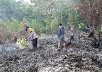 Mendatangi Titik Api Hotspot yang Terlihat dari Aplikasi Lancang Kuning