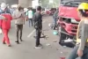 Truk Pertamina Seruduk Sejumlah Kendaraan di CBD