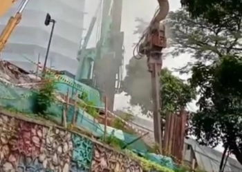 Ada Kebocoran Pipa Gas di Jalan MT Haryono arah Cawang