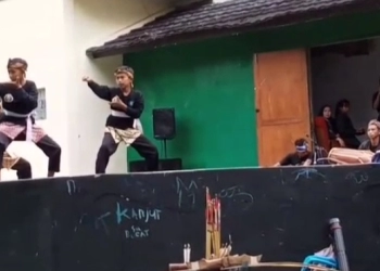 Acara Kreasi Seni di Halaman Gedung Kesenian Kota Tasikmalaya Diwarnai Atraksi Pencak Silat, Tari Jaipongan dan Debus