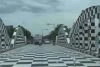 Viral Jembatan Kota Dilukis Seperti Papan Catur