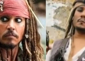 Kapten Jack Sparrow Minta-minta Uang di Jalan, Videonya Viral