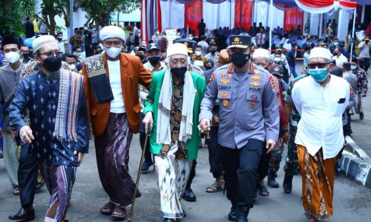 Ulama di Banten Ikut Vaksinasi Booster