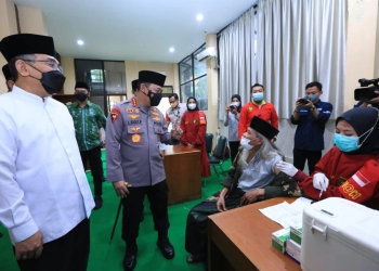Kapolri: Capaian Vaksinasi Indonesia Tertinggi di Asia Tenggara, Keempat di Dunia