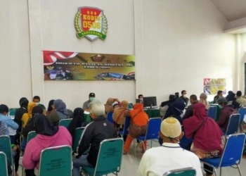 Kodim 0506/Tgr Bantu Pemerintah Salurkan 24 Ribu BTPKLWN