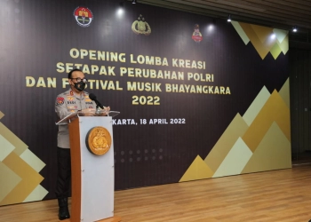 Polri Gelar Lomba Kreasi Setapak Perubahan dan Festival Musik Bhayangkara