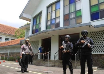 Jelang Paskah, Polda DIY Sterilisasi Gereja