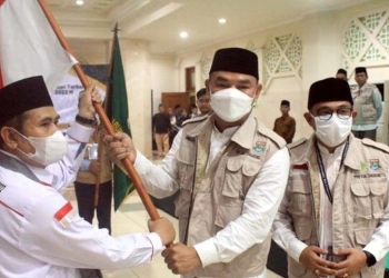 Wabup Mad Romli Lepas Keberangkatan 384 Jemaah Haji Kloter 18