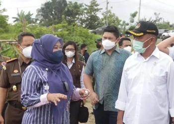 Menko PMK Tinjau Dampak Gempa Bumi di Pandeglang Banten