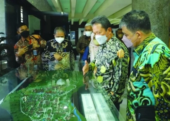 Kunjungi Sumbar, Menteri Trenggono Ajak Universitas Andalas Perkuat Riset dan Inovasi Teknologi
