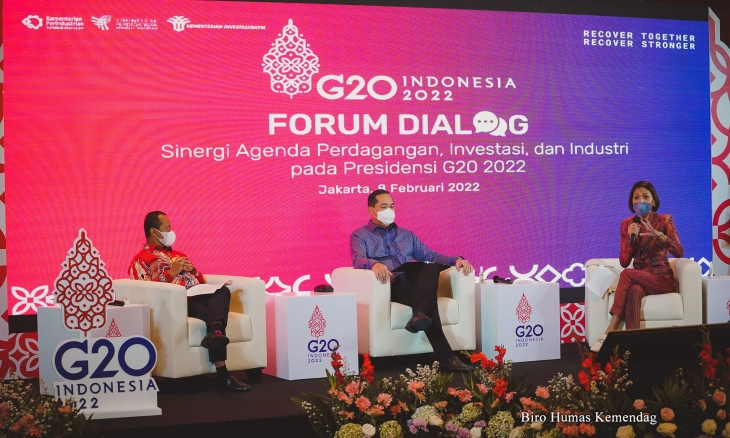 Kemendag, Kemeninves/BKPM dan Kemenperin Bersinergi Pulihkan Ekonomi Global Melalui Gelaran TIIWG G20