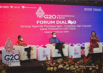 Kemendag, Kemeninves/BKPM dan Kemenperin Bersinergi Pulihkan Ekonomi Global Melalui Gelaran TIIWG G20