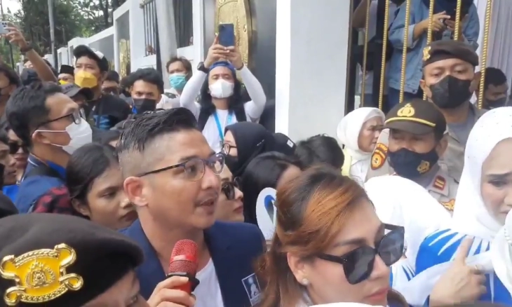 Pasha Ungu Kawal Pendaftaran PAN ke KPU