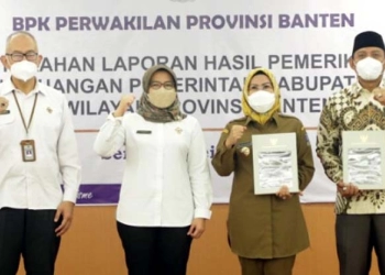 Pemkab Serang Kembali Raih Opini WTP BPK
