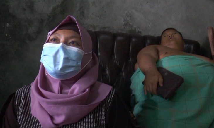 Rafka, Bocah 11 Tahun Menderita Obesitas Hingga 126 Kg