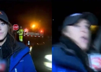 Reporter Wanita Viral Setelah Ditabrak SUV Saat Siaran Langsung di TV