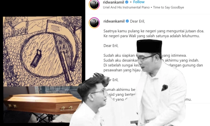 Puisi Kesedihan Ridwan Kamil untuk Anak Tercinta: 'Dear Eril Saatnya Kamu Pulang'