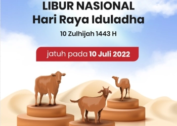 Libur Nasional Idul Adha Menjadi Tanggal 10 Juli