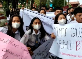 Sekolah Mau Digusur, Siswa SMAN 2 Toraja Utara Demo Lawan Mafia Tanah