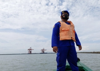 Satpolairud Imbau Masyarakat Tidak Memancing di Area Obvitnas PLTU III Banten