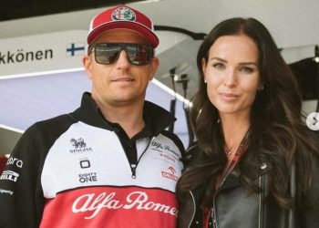 Mengenal Istri Pensiunan F1 Kimi Raikkonen, Model Cantik Finlandia