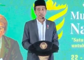 Presiden Joko Widodo Buka Muktamar ke-34 NU di Lampung