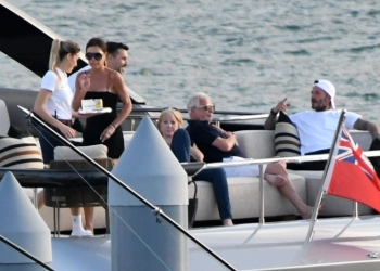 David Beckham Liburan dengan Kapal Mewah Senilai £5 Juta 
