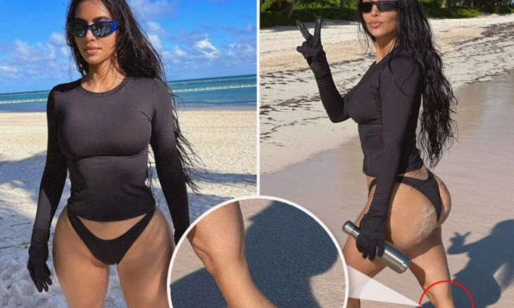 Kesal Dituduh Photoshopping, Kim Kardashian Hapus Foto di Instagram 