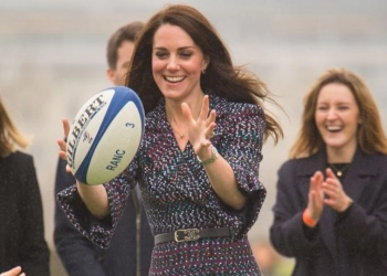 The Duchess Kate Middleton Jadi Pelindung Liga Rugbi Inggris 