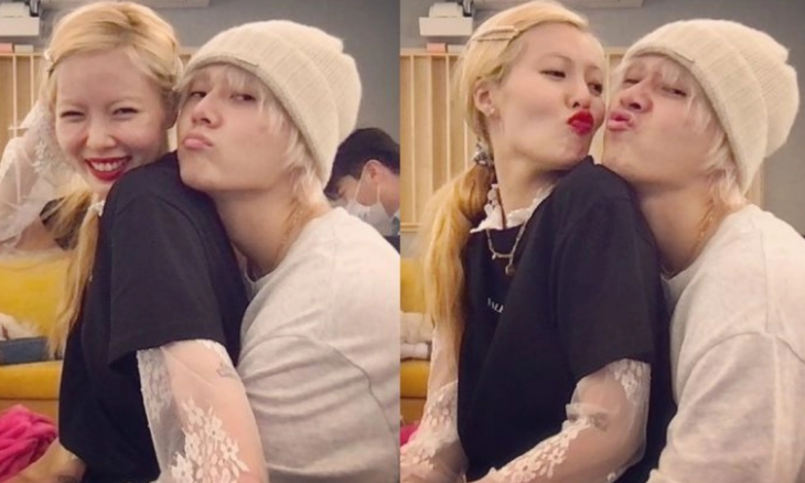Idol K-Pop HyunA dan DAWN Pamerkan Cincin Kejutan Pertunangan
