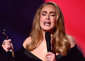 Terima Brit Award, Adele: Kemenangan Ini untuk Angelo dan Mantan Suami Simon Konecki