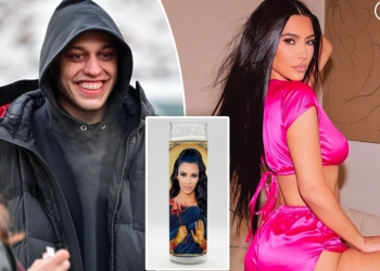 Pete Davidson Memajang Lilin Doa untuk Kim Kardashian di Kamar Tidurnya