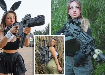 Mantan Polisi Israel, Natalia Fadeev Diajak Menikah Usai Tampil Seksi dengan Senjata Tempur