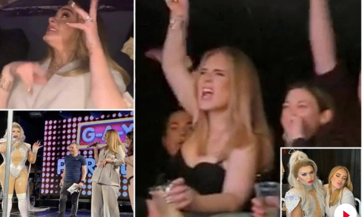 Adele Menari Pole Liar di Klub Malam Heaven London, Penonton Histeris 