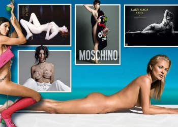 Mengintip Model Iklan Telanjang dari Lady Gaga Hingga Kate Moss di Produk Merek Terkenal