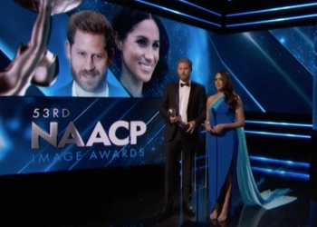 Pangeran Harry dan Meghan Markle Raih Penghargaan Presiden NAACP, Nyatakan Dukung Ukraina 