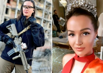 Mantan Miss Ukraina Angkat Senjata, Anastasia Lenna: Siapapun yang Melintasi Perbatasan akan Dibunuh