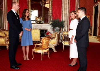 Presiden Ukraina Zelenskyy: Terima Kasih pada Pangeran William dan Kate Middleton atas Dukungannya