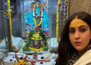Artis Sara Ali Khan Posting Foto di Kuil Omkareshwar, Warganet: Itu Perbuatan Syirik