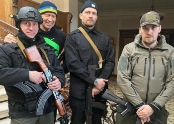 Petinju Ukraina Oleksandr Usyk Bersumpah untuk Melawan Rusia Sampai Mati 